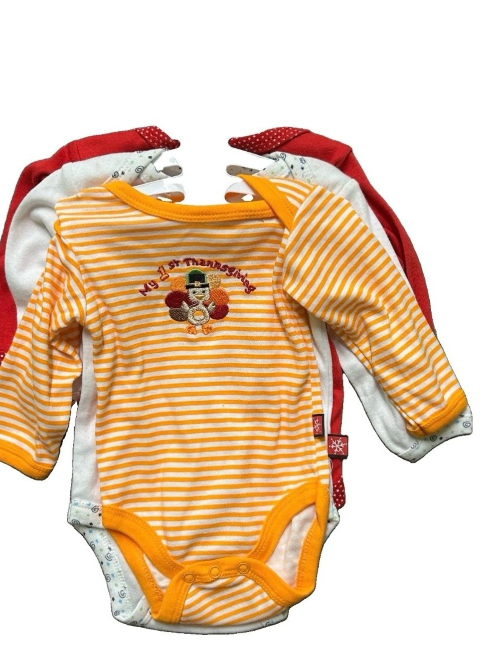 Baby My First Halloween Christmas New Years Size 0-3 3-6 Months